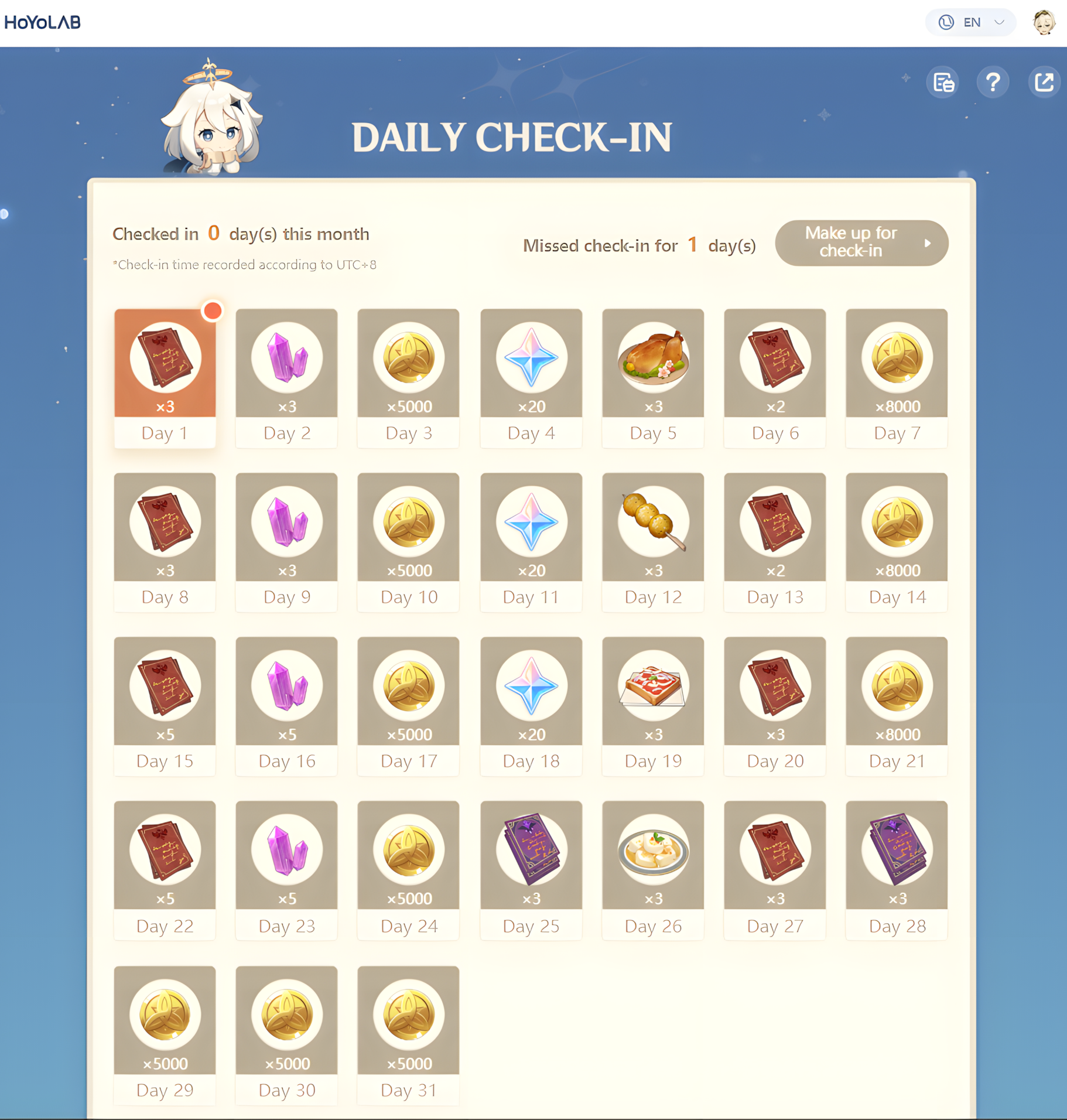 Daily Check-In