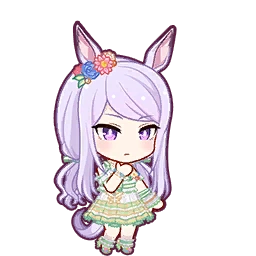 mejiro mcqueen summer chibi