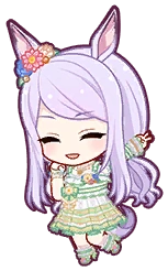 mejiro mcqueen summer chibi 2