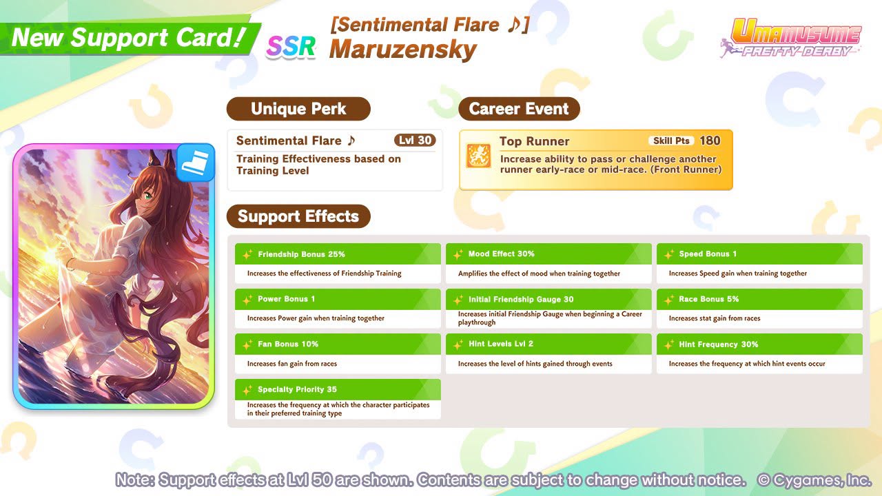 Maruzensky Speed SSR image