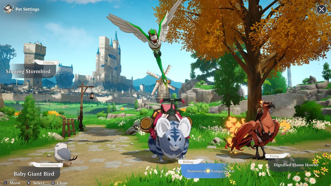7ds origins pet settings
