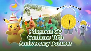 Pokemon GO Confirms 10th Anniversary Bonuses & Rare Pokemon