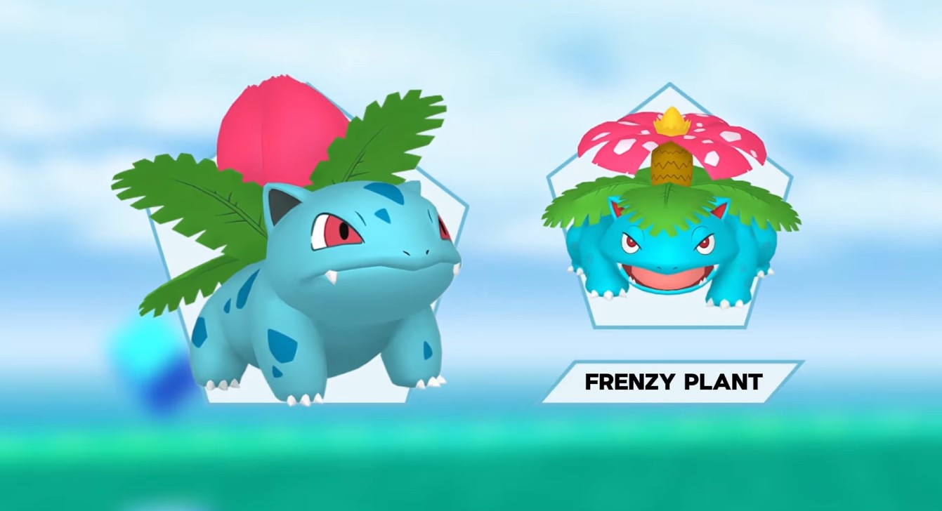 Evolve Ivysaur into Venusaur to receive Frenzy Plant