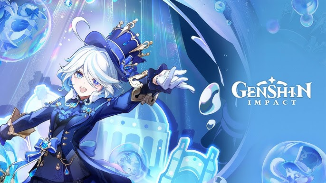 Genshin Impact Character Furina Illustration