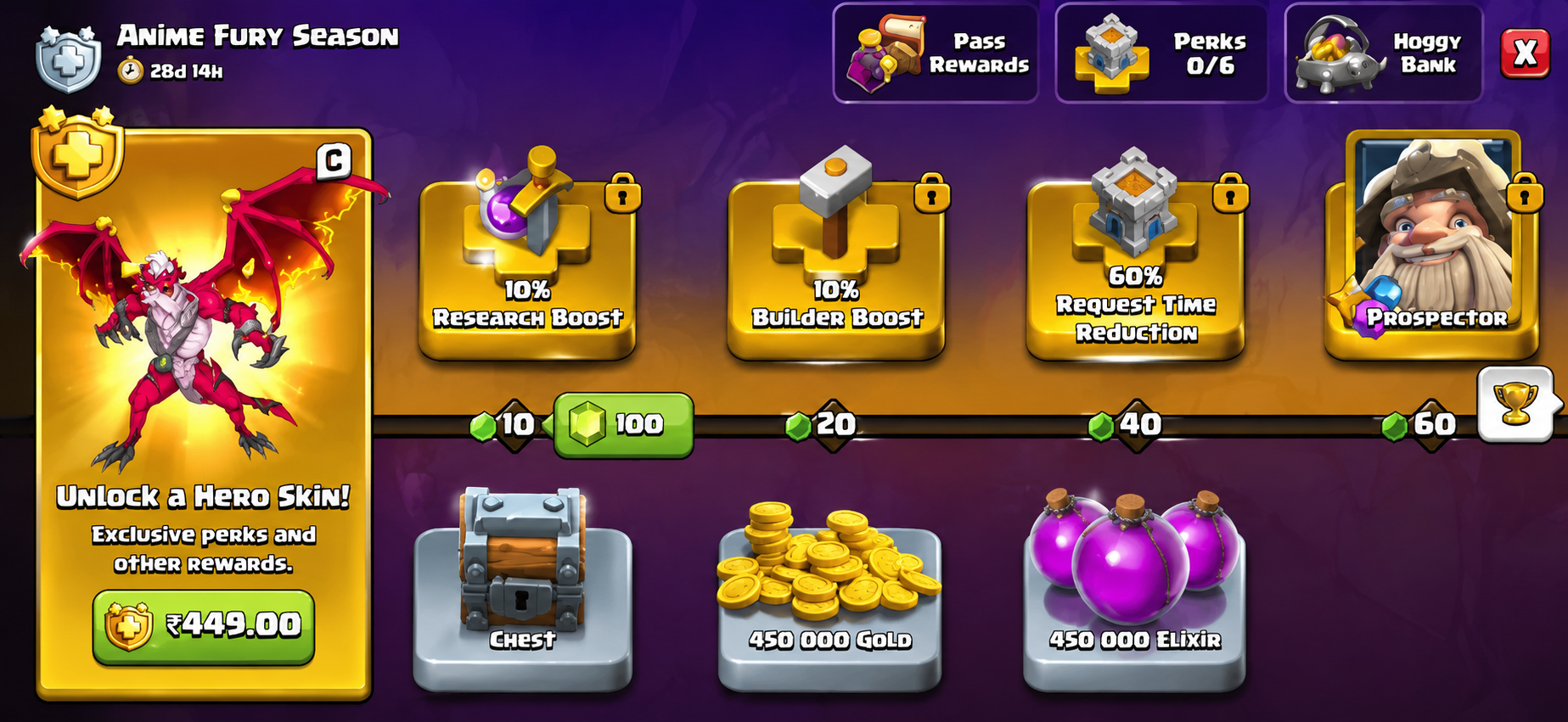 COC June 2026 Gold Pass