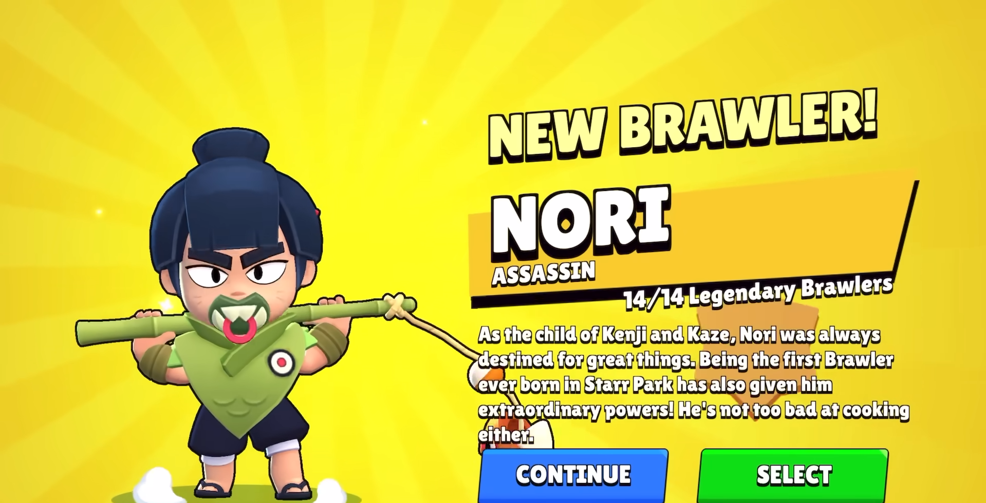 New Brawler Nori