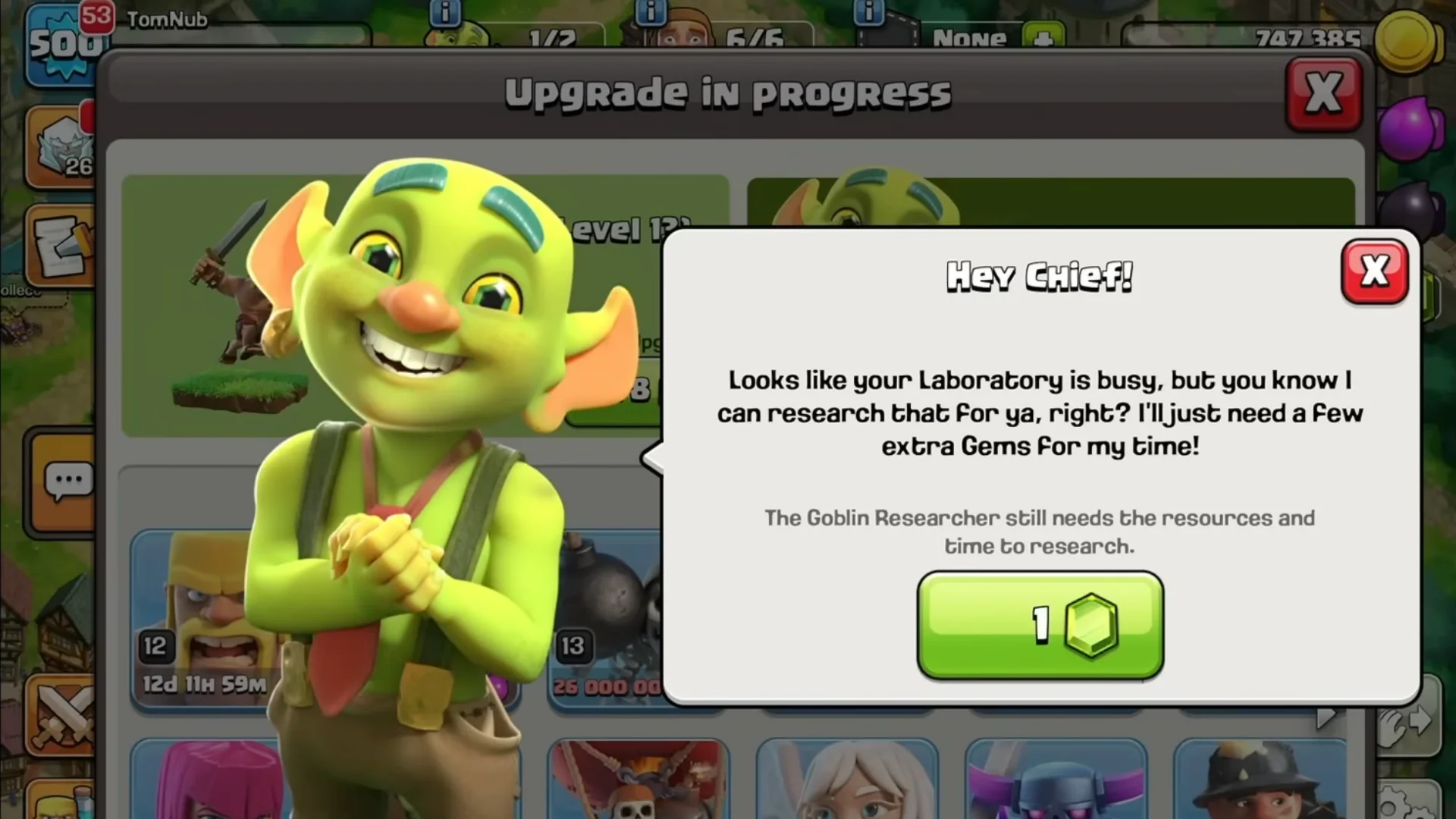 Goblin Researcher