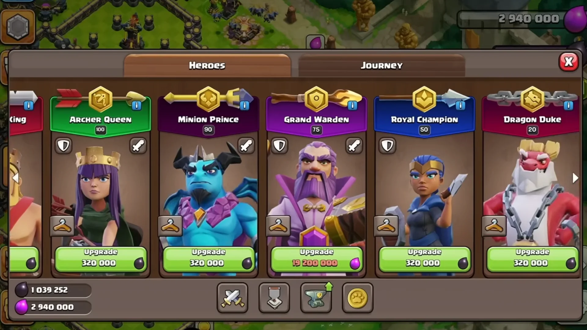 upgrade Your Heroes