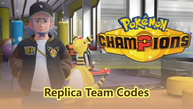 Pokemon Champions Replica Team Codes 2026