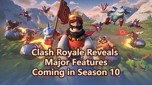 Clash Royale Season 10 Update: All Merge Tactics Changes ＆ New Card Ronin