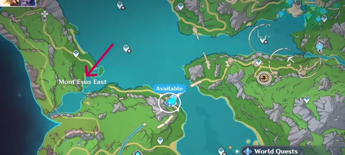 Mont Esus East Route
