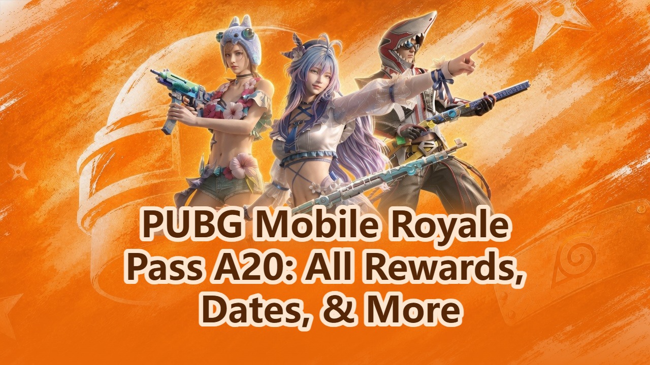 PUBG Mobile Royale Pass A20 Full Rewards List