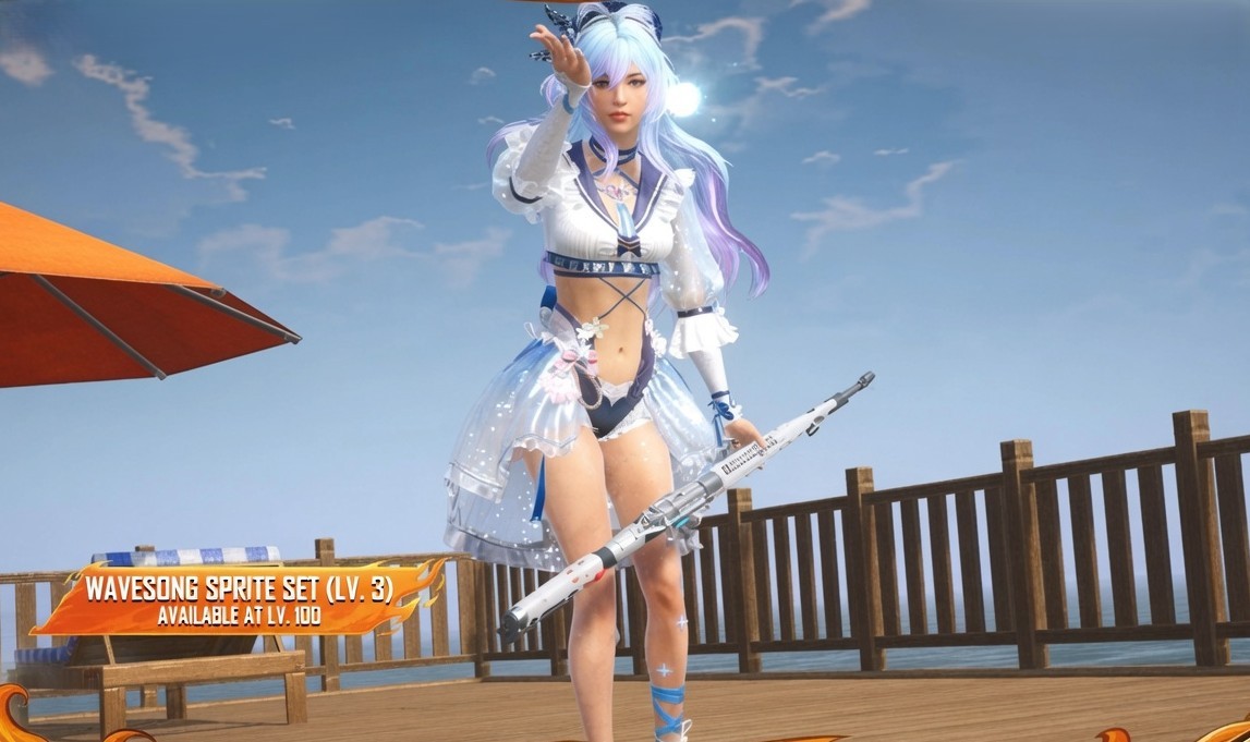 Wavesong Sprite Set (Level 100) PUBG Mobile Royale Pass A20