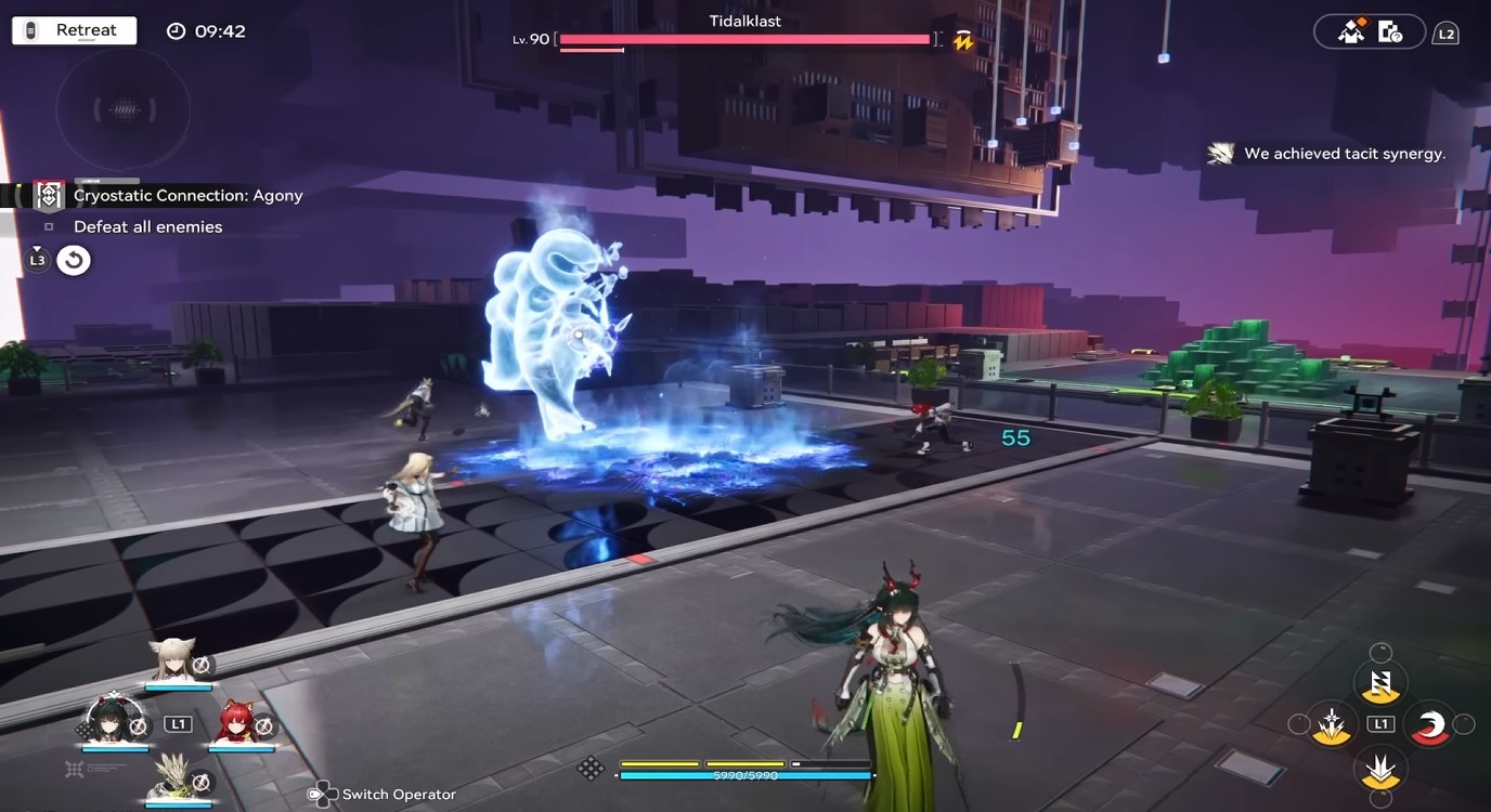 Contention of Deathly Silences last stage screenshot