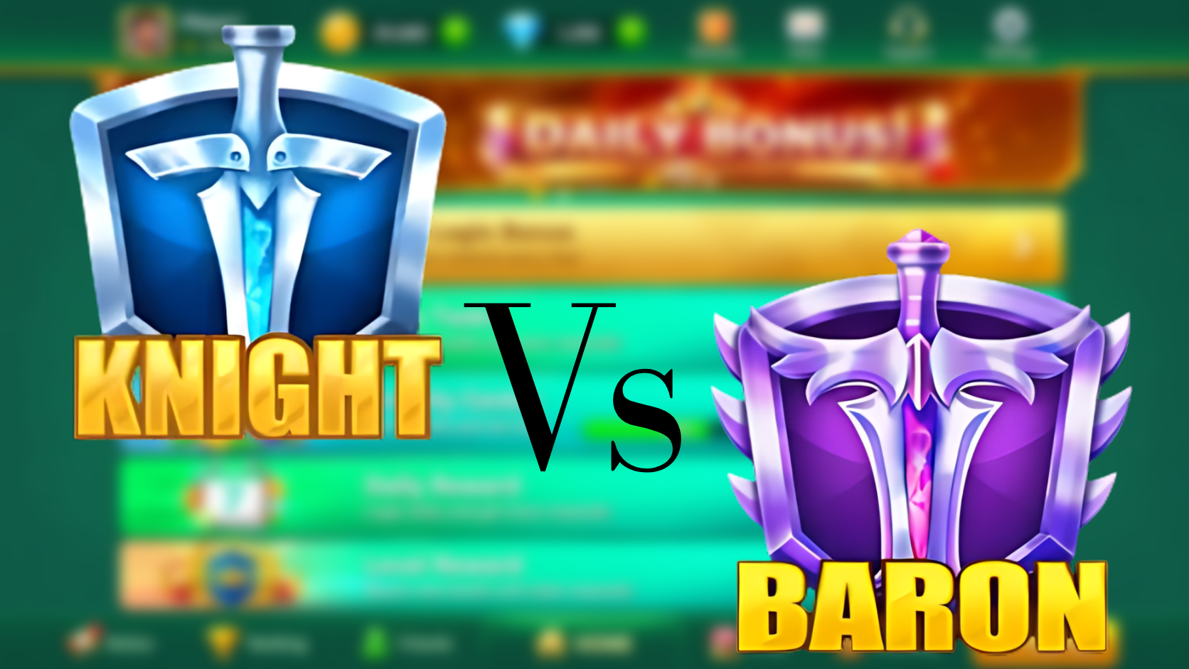 Knight Vs. baron
