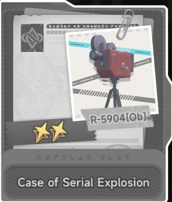 Case of Serial Explosion