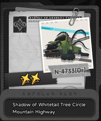 Shadow of Whitetail Tree Circle Mountain Highway