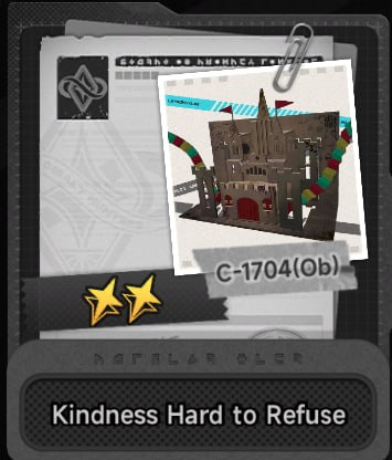 Kindness Hard to Refuse
