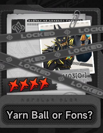 Yarn Ball or Fons? (High-Risk)