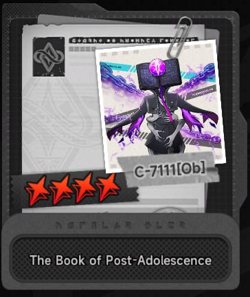 The Book of Post-Adolescence