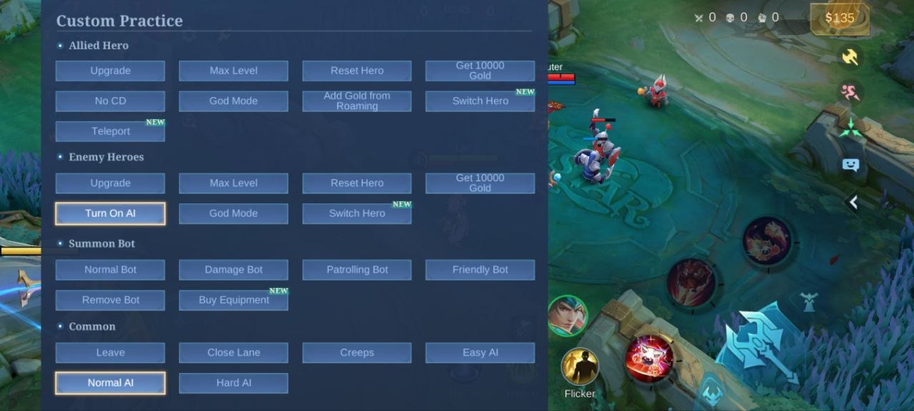 Practice Mode