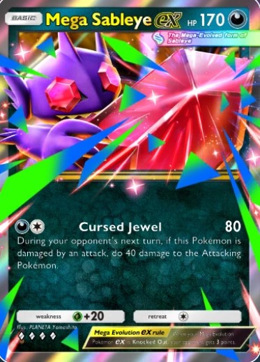 mega sableye ex card
