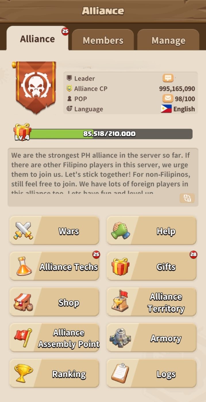 Dark War Survival Alliance Shop interface showing alliance coins, purchasable items, and reward exchange system