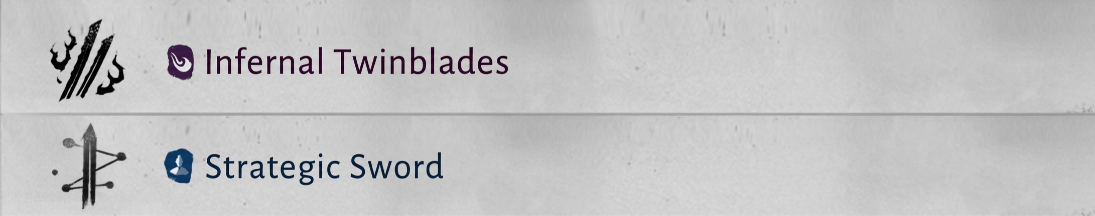 where winds meet infernal twinblade/strategic sword