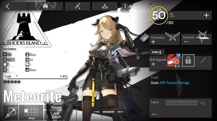 Arknights Operator Skill