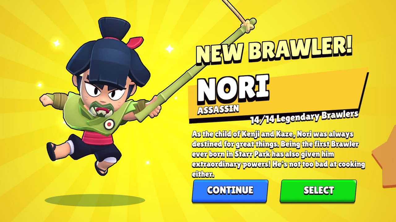 brawl stars nori