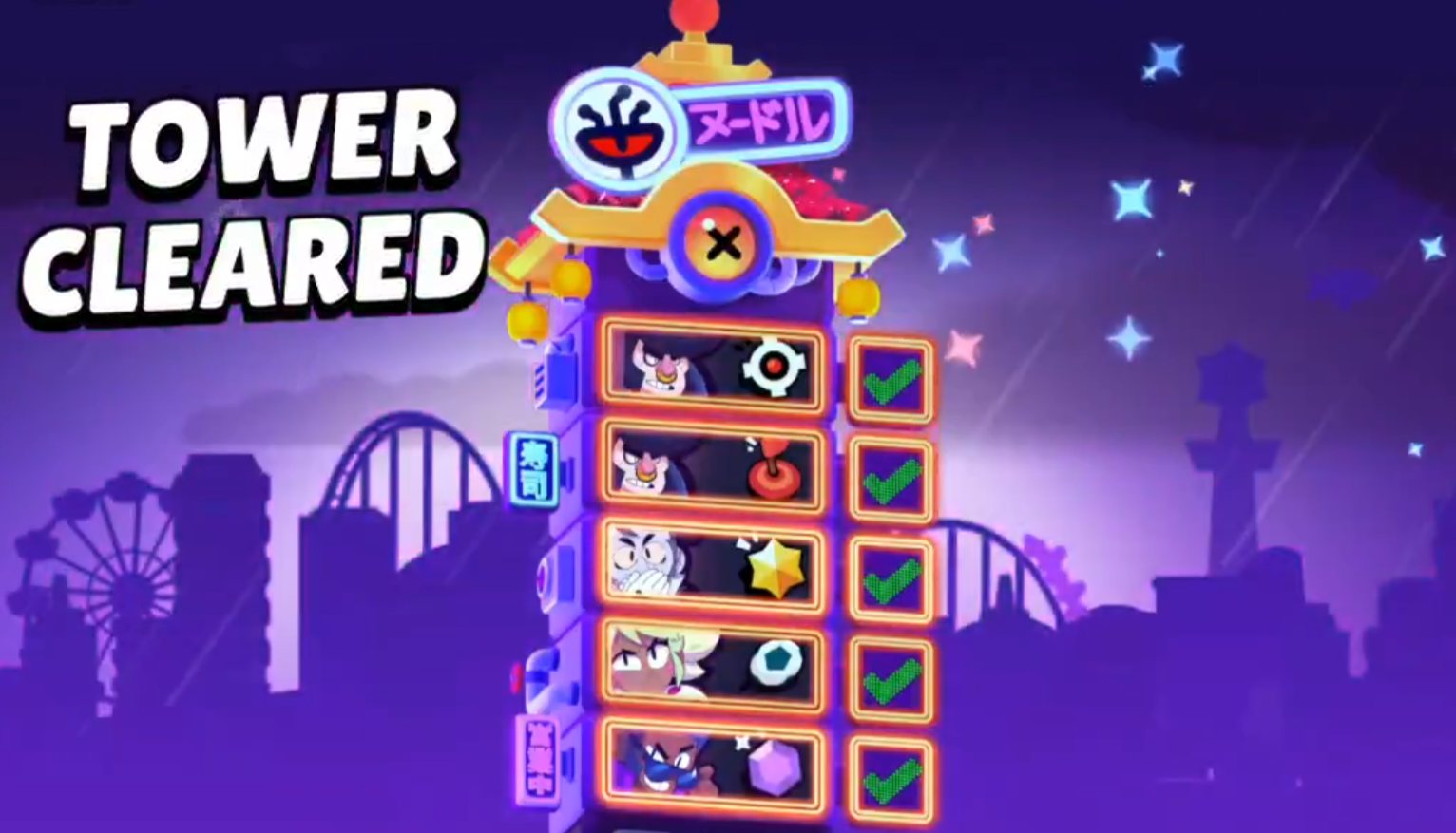 brawl stars topple the tower
