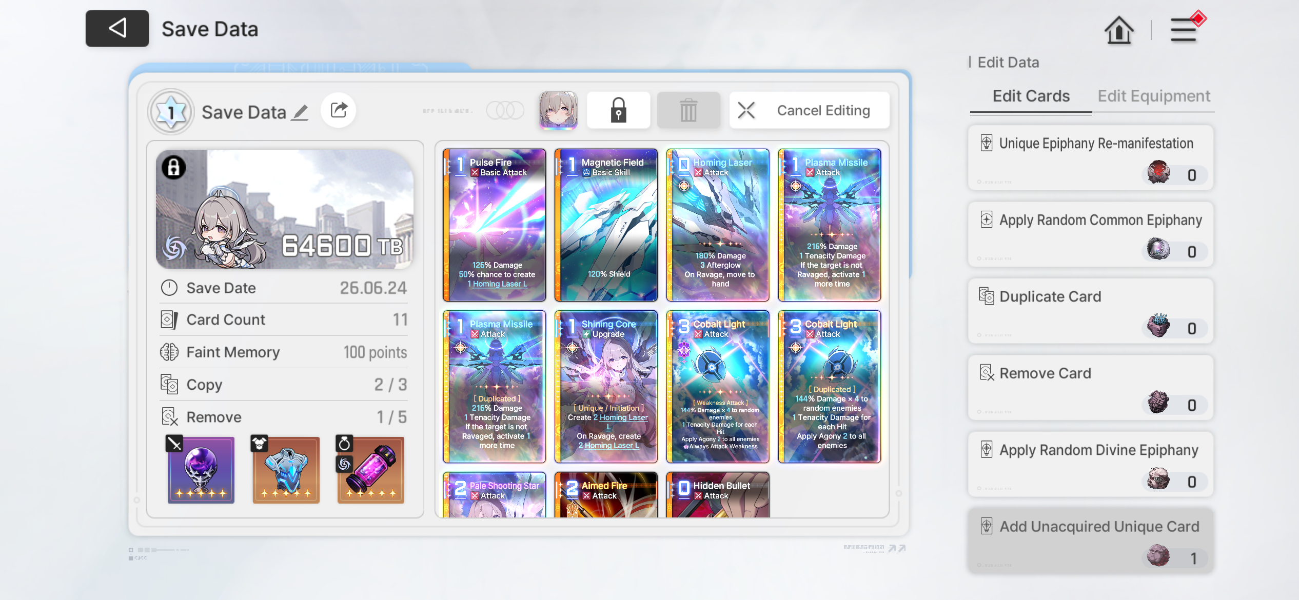 Editing Save Data