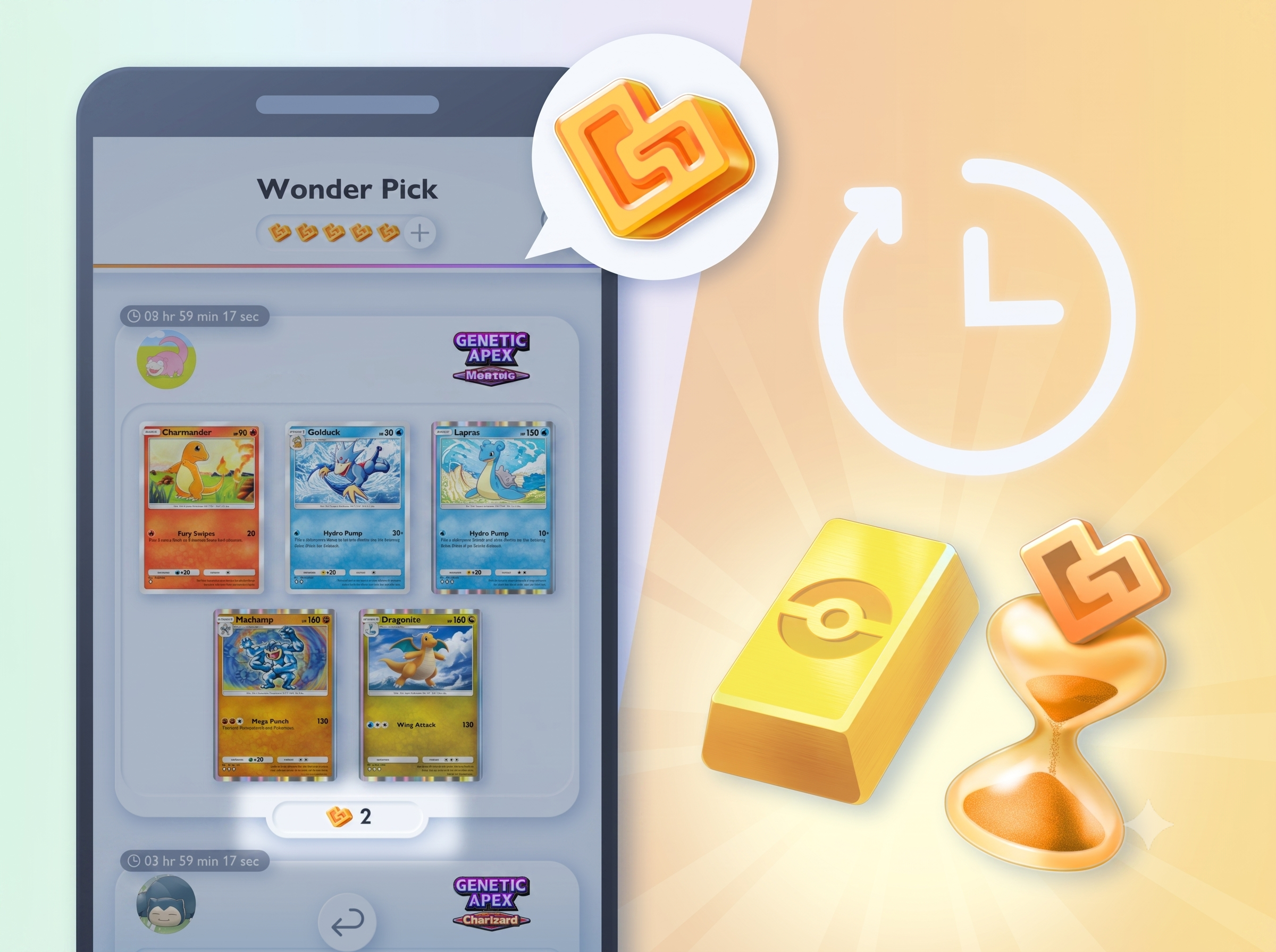 Pok&eacute;mon TCG Pocket Wonder Pick
