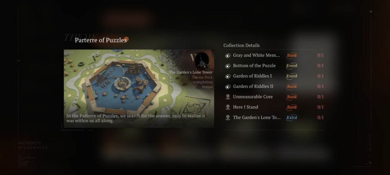 Parterre of Puzzles Wilderness Theme Pack