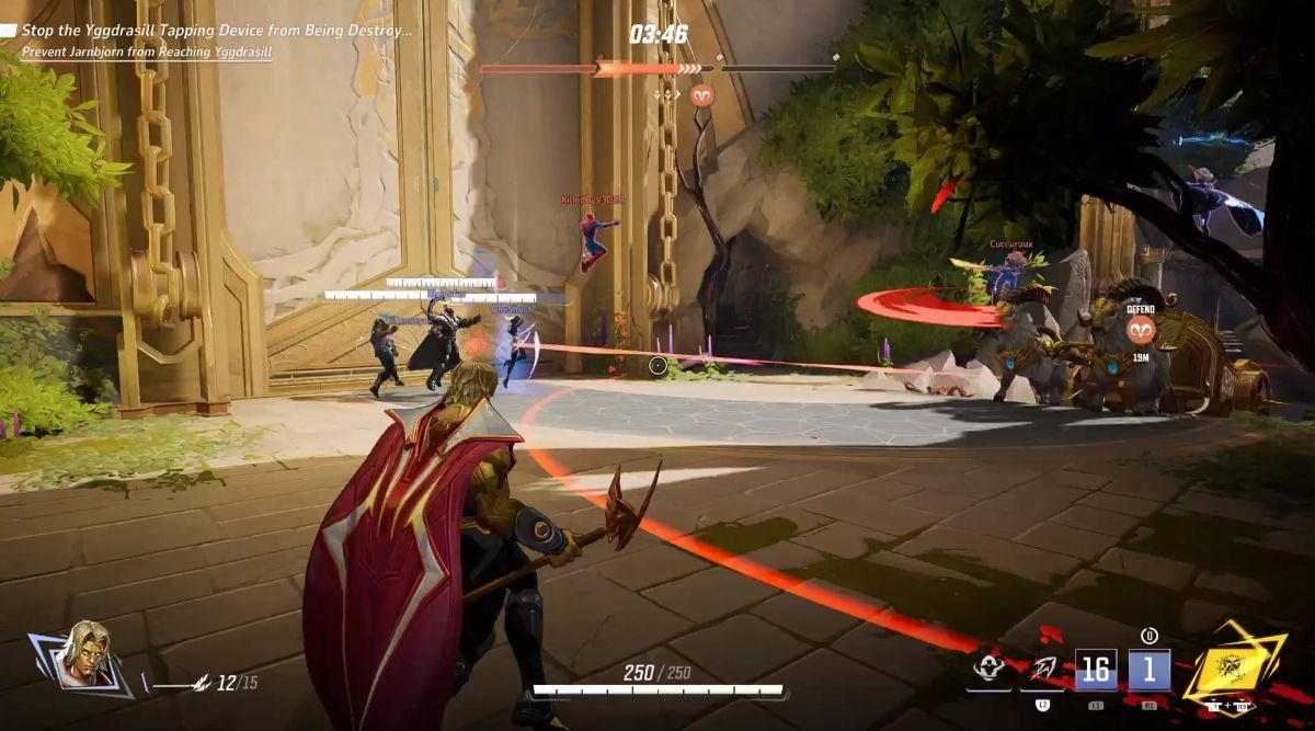 console aim in marvel rivals - PS