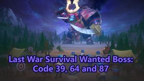 Last War Survival Wanted Boss: Code 39, 64 and 87