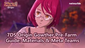 7DS Origin Гаутер: гайд по пре-фарму — материалы и мета-команды