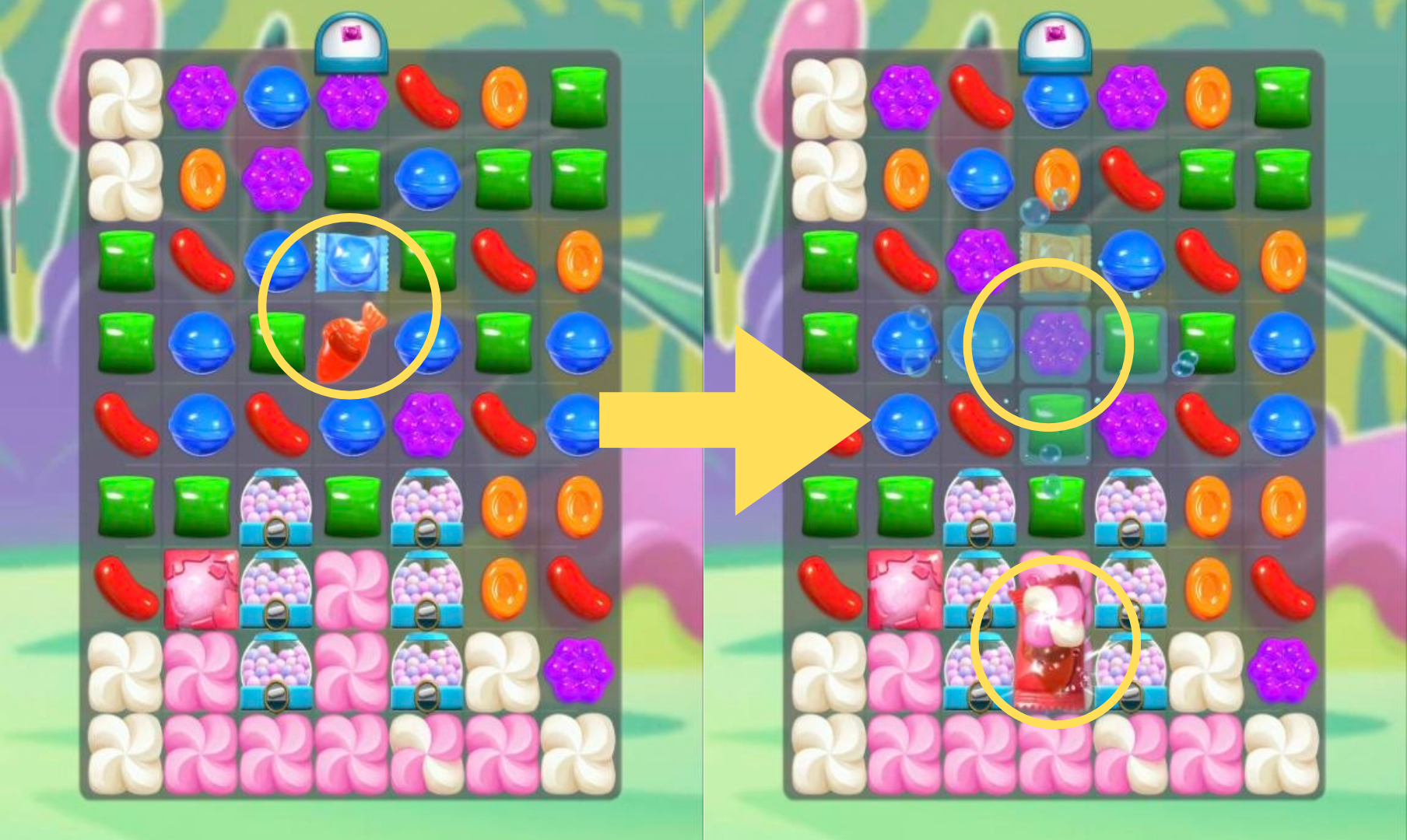 Candy Crush Saga Combo: