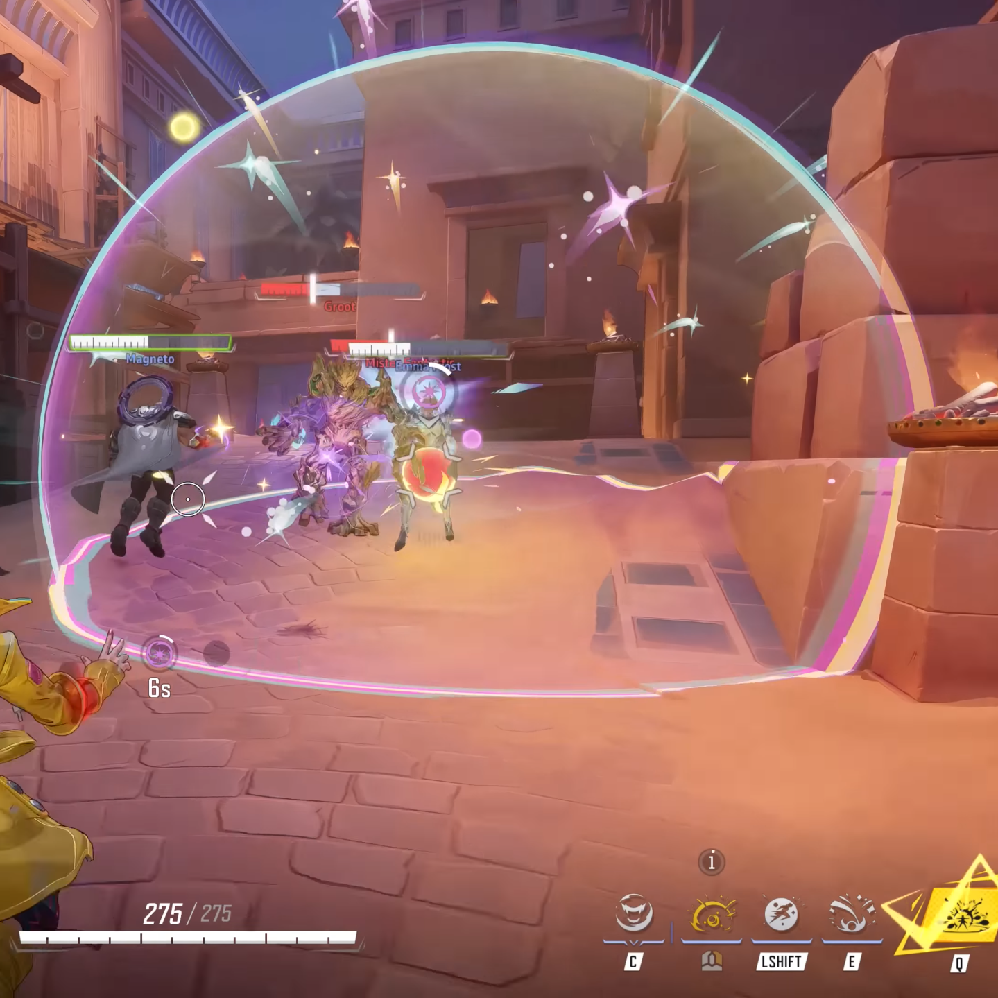 Jubilee's blooming ball in marvel rivals