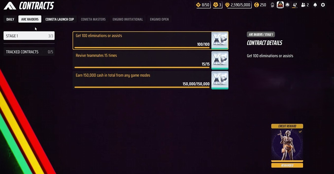 THE FINALS Contracts to get Arc Raider rewards