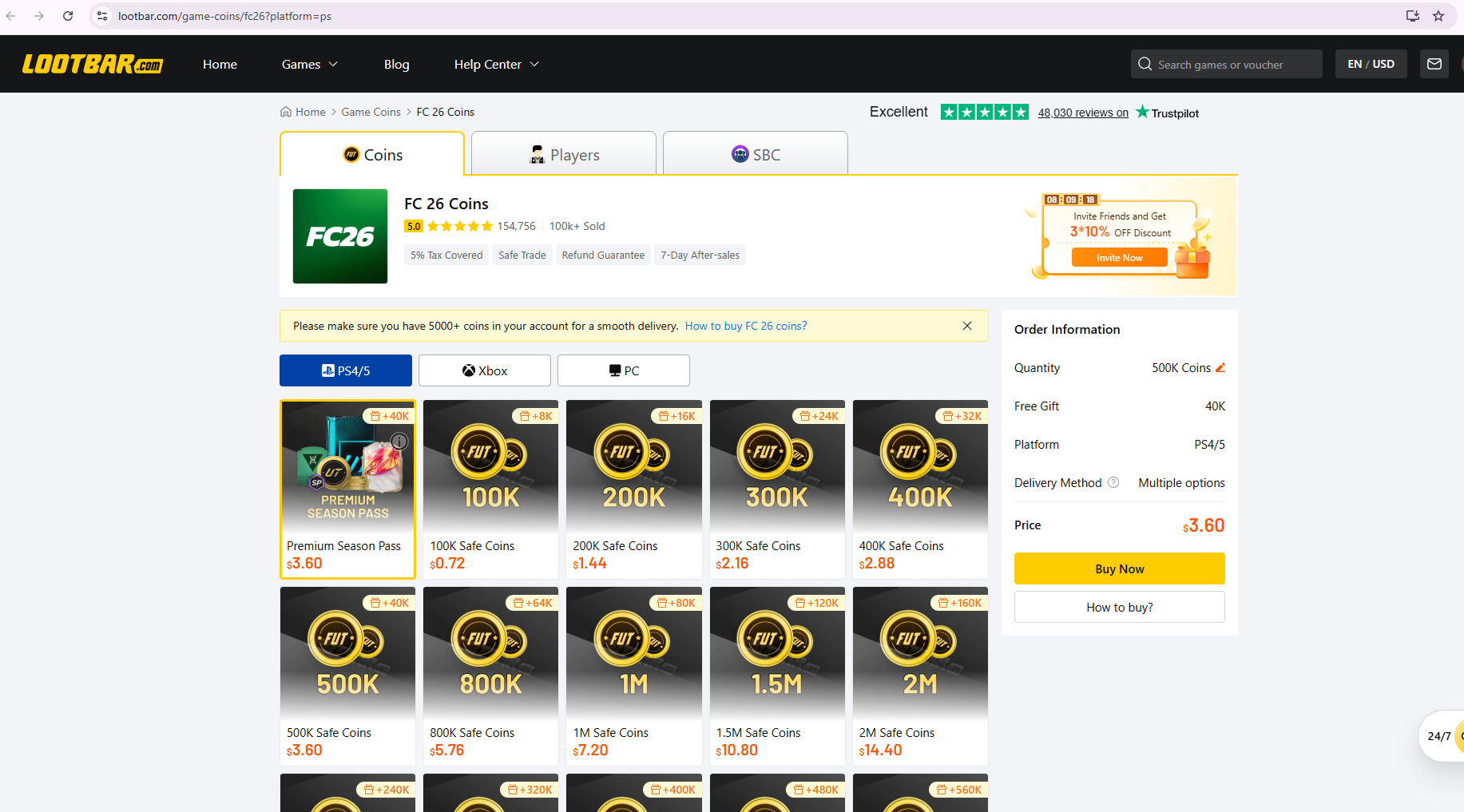 Buy FC 26 Coins Safely on LootBar