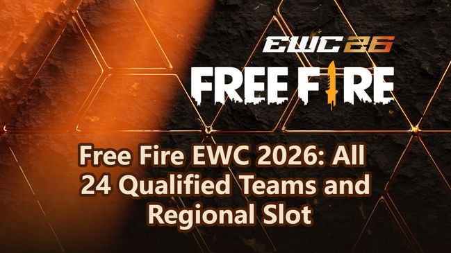 Free Fire EWC 2026: All 24 Qualified Teams and Regional Slot