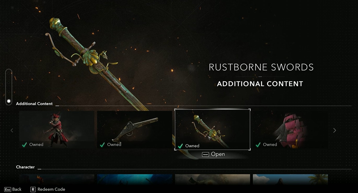 Rustborne Swords