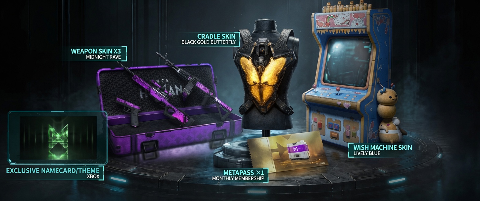 Once Human PS5/Xbox Starter Pack rewards