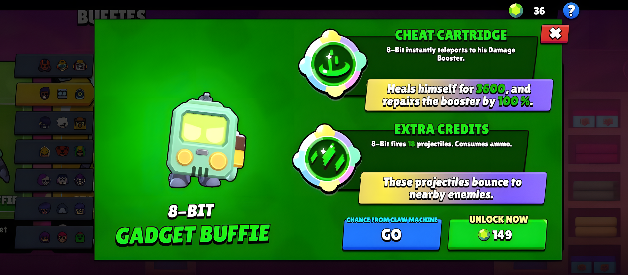 8Bit Gadget Buffie
