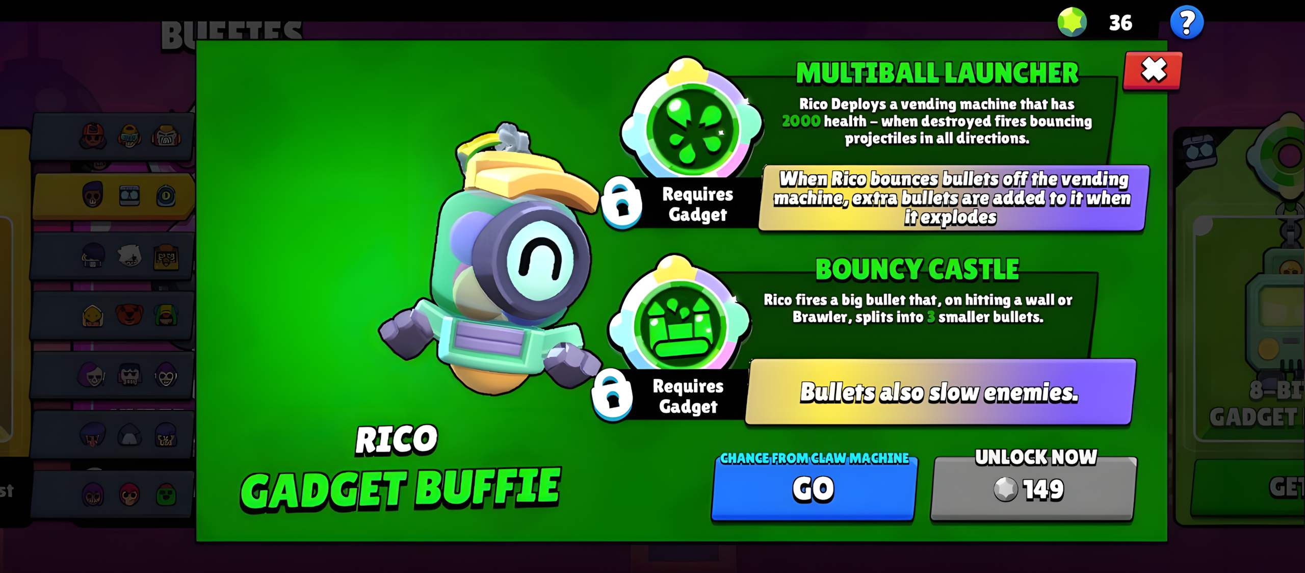 Rico Gadget Buffie