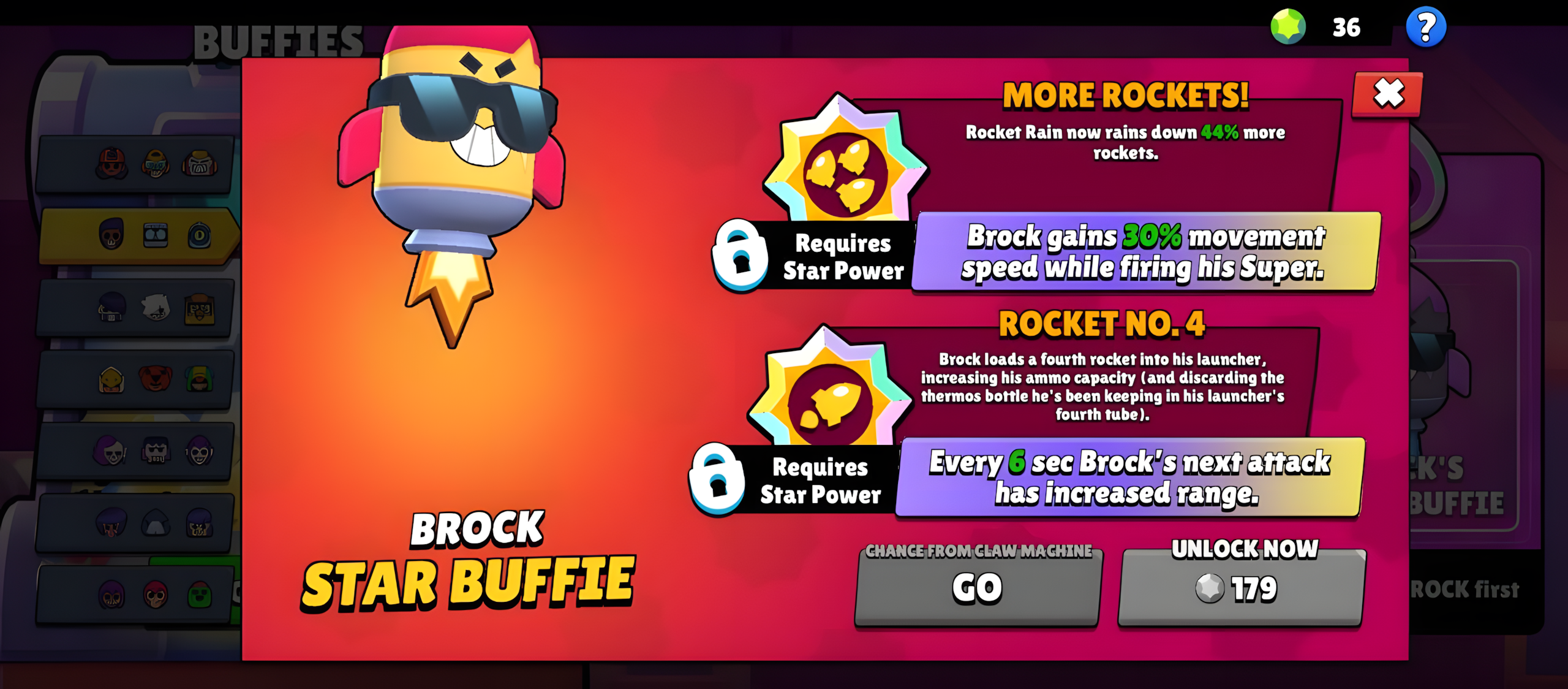Brock Star Buffie