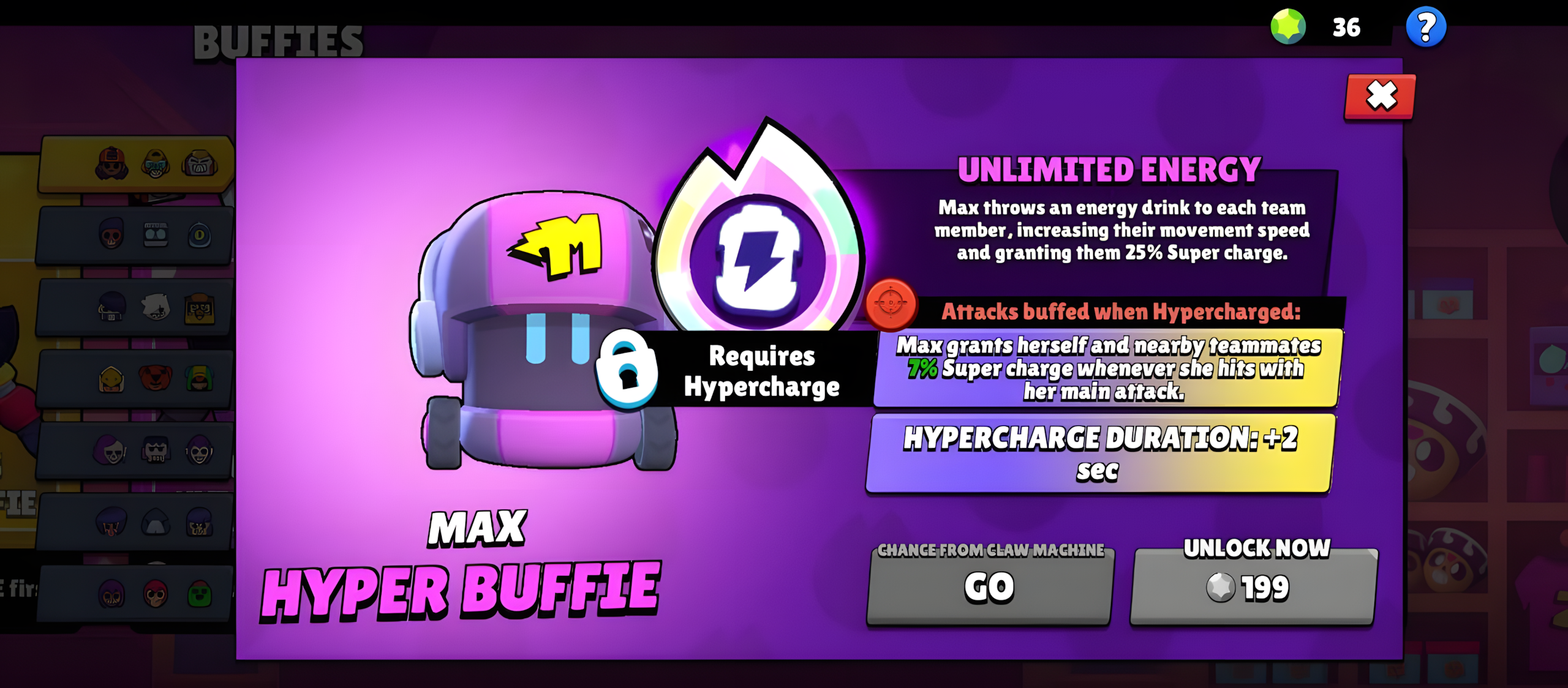Max Hyper Buffie