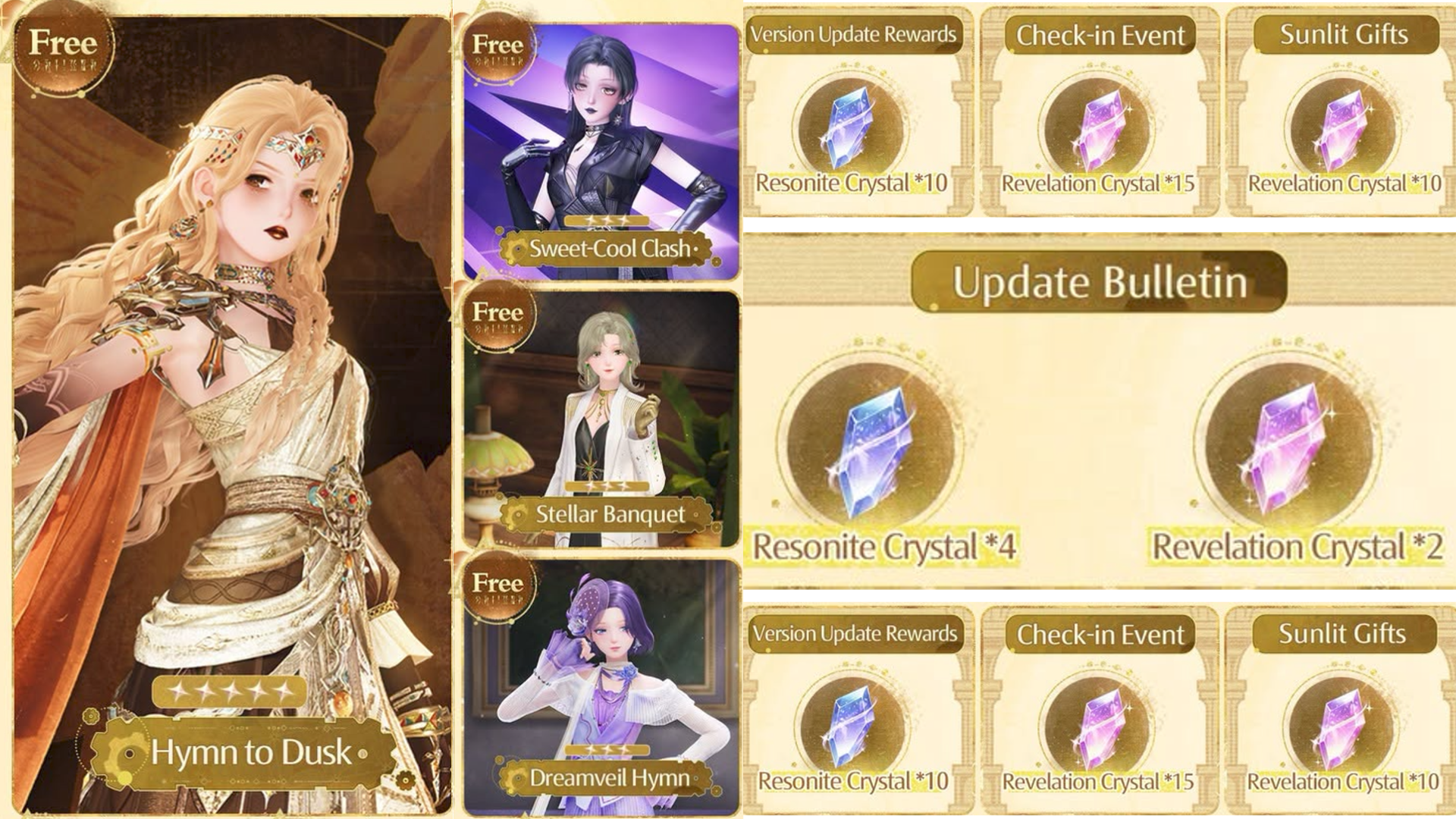 Rewards at a Glance