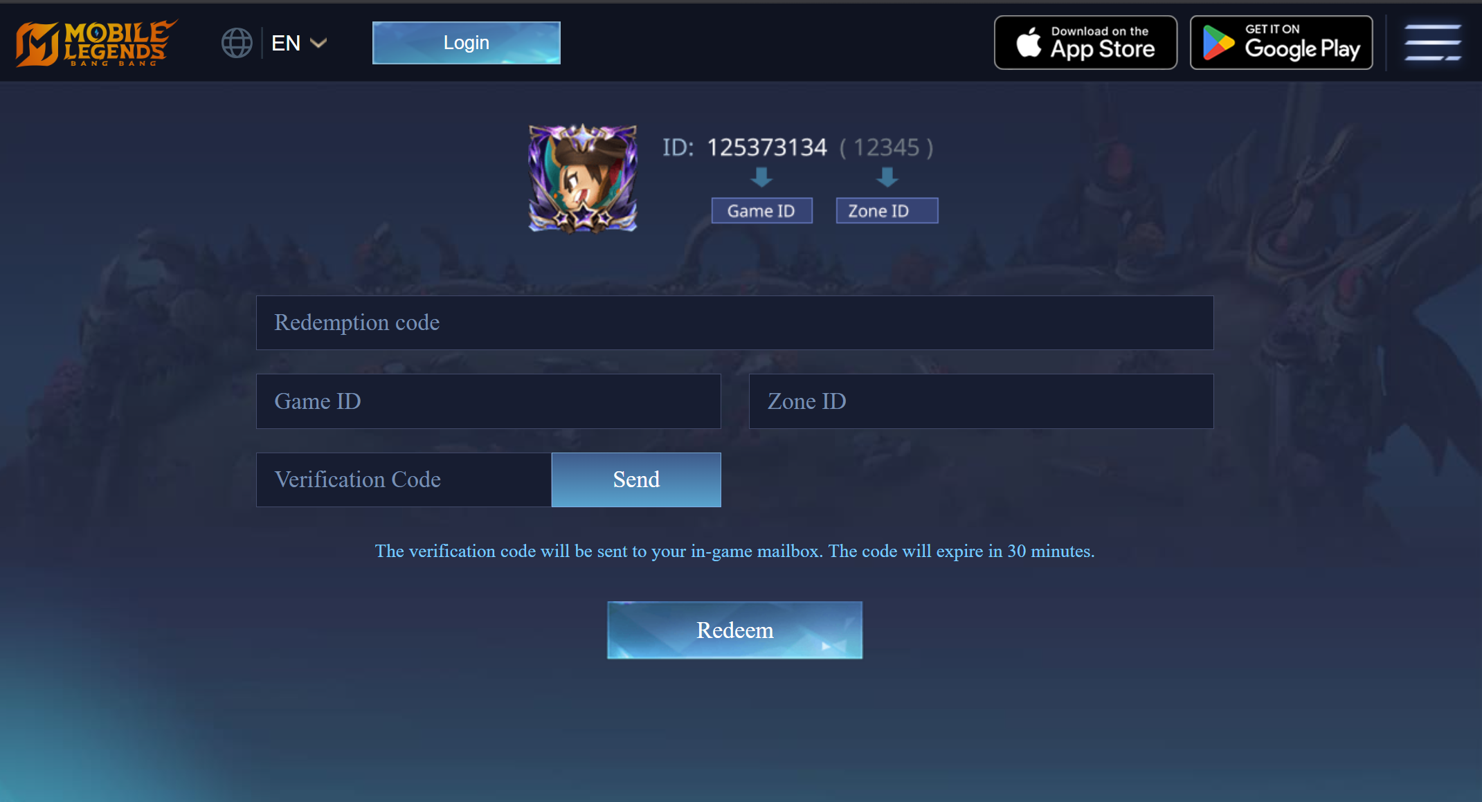 MLBB Official Page